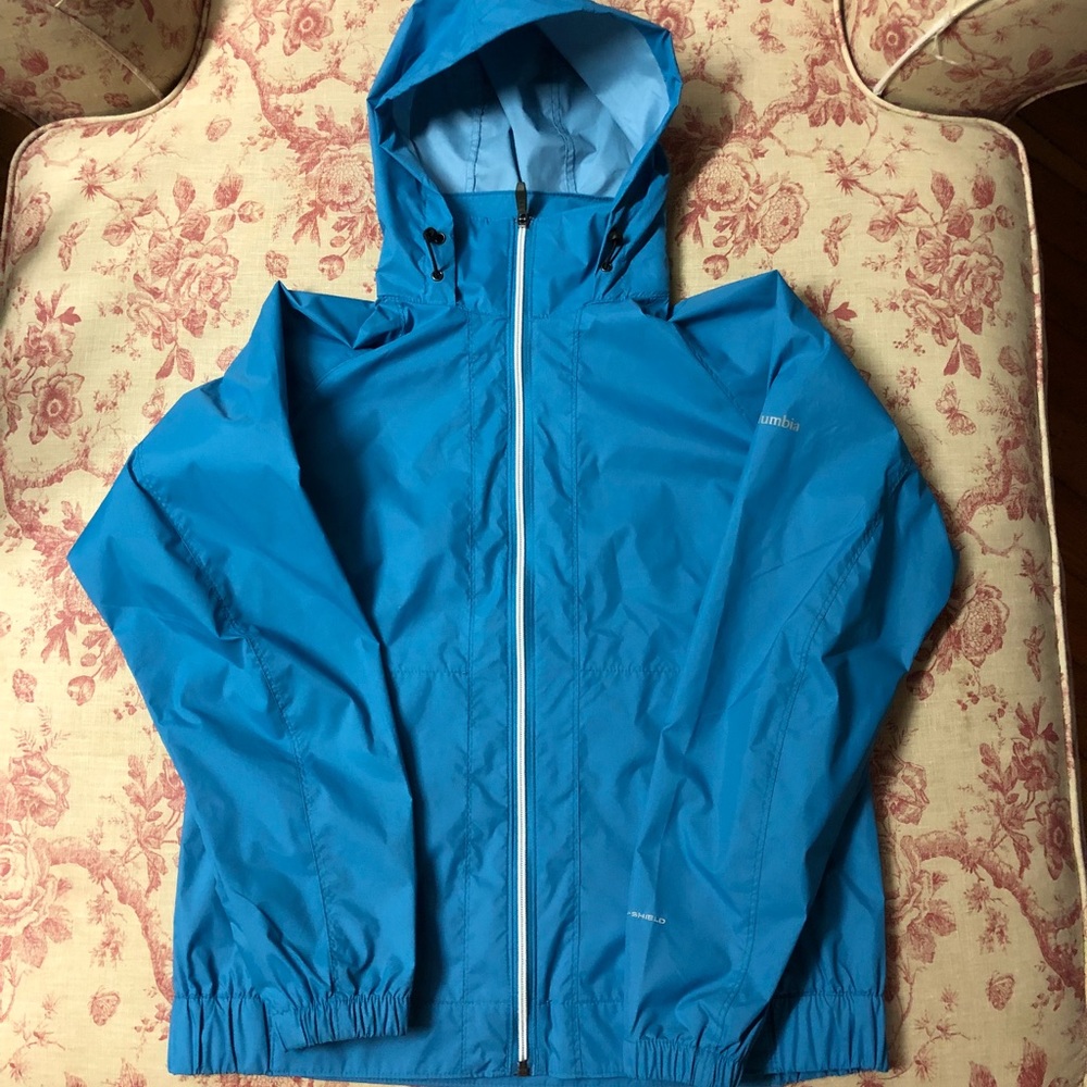 Columbia, windbreaker/raincoat, Omni-Shield, NWOT